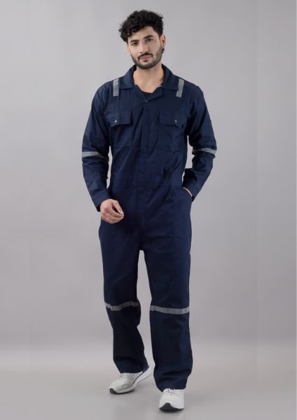 1    Navy Blue 200 GSM Industrial Suit