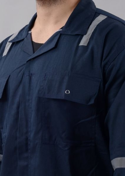 1    Navy Blue 200 GSM Industrial Uniform