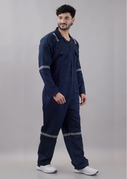 1    Navy Blue 200 GSM Industrial Uniform