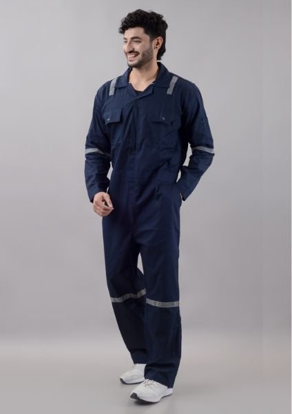 1    Navy Blue 200 GSM Industrial Uniform