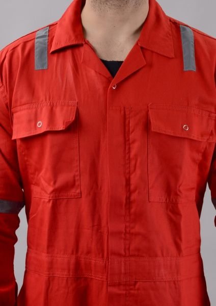 1    Red 200 GSM Industrial Uniform