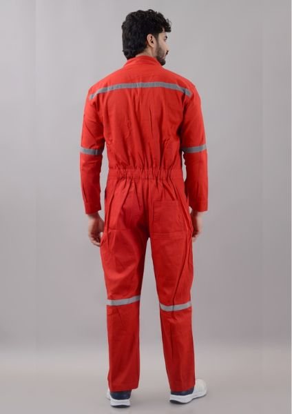 1    Red 200 GSM Industrial Uniform