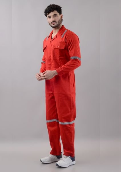 1    Red 200 GSM Industrial Uniform