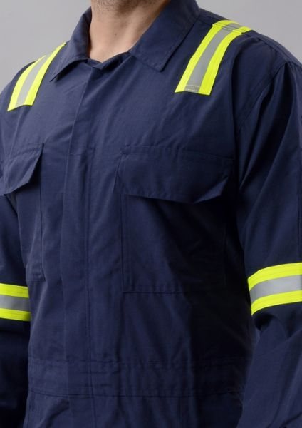 2” Navy Blue  240 FR GSM Industrial Uniform