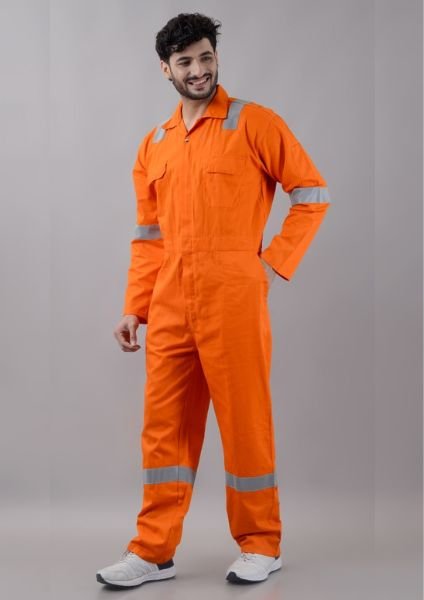 2” Orange  240 GSM Industrial Suit