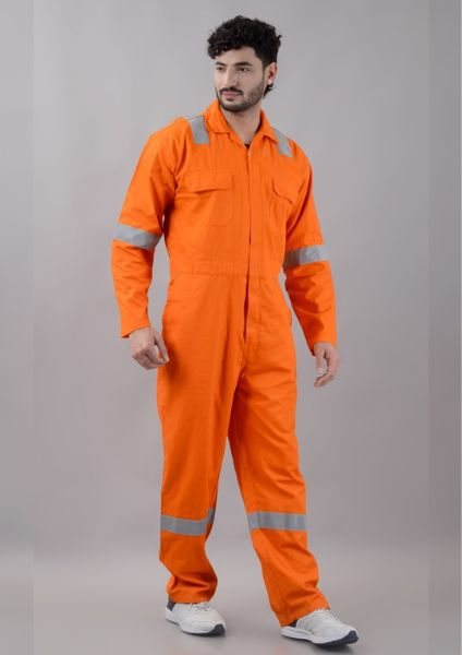 2” Orange  240 GSM Industrial Uniform