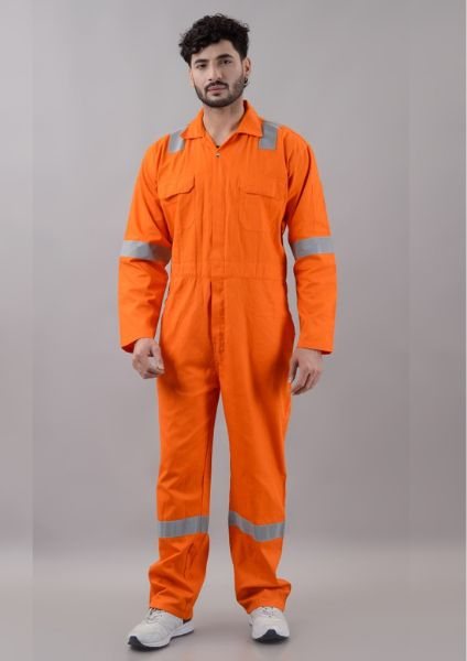 2” Orange  240 GSM Industrial Uniform