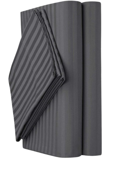 Bed sheet with Pillow Cover Grey Bed Linen / Bath / Blankets