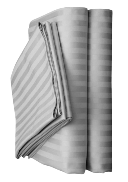 Bed Sheet  With  Pillow Cover   GREY Bed Linen / Bath / Blankets