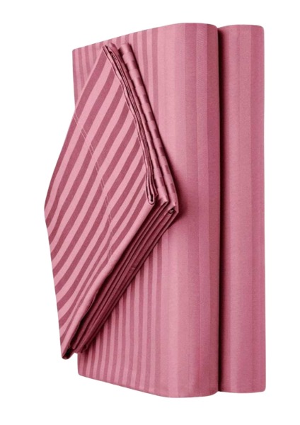 Bed Sheet With Pillow Cover Pink Bed Linen / Bath / Blankets