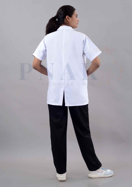 Dr Apron Eco Half Sleeves White Half Sleeves