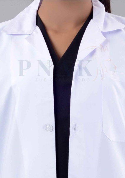 Dr Apron Eco Half Sleeves White Half Sleeves