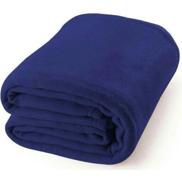 Hospital Blanket Navy Blue Bed Linen / Bath / Blankets