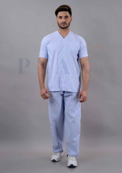 Patient Dress Top Bottom Unisex Patient Top Bottom
