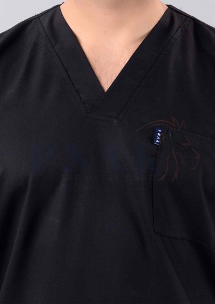 Scrub Suit Lycra Black Scrub Suits Lycra