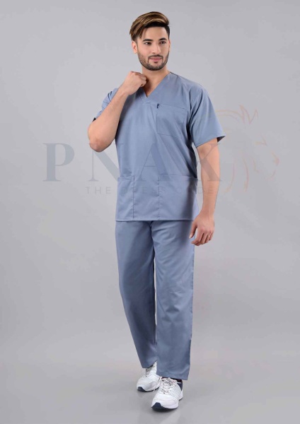 Scrub Suit Lycra  Light Grey  Scrub Suits Lycra