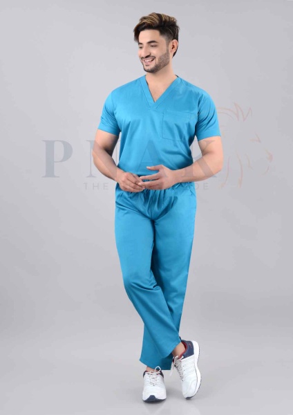Scrub Suit Lycra Turquoise  Scrub Suits Lycra