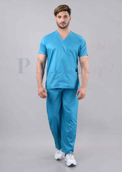 Scrub Suit Lycra Turquoise  Scrub Suits Lycra