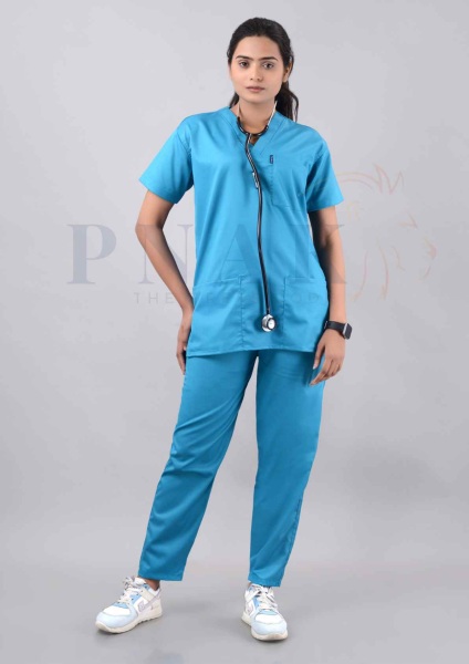 Scrub Suit Lycra Turquoise  Scrub Suit Lycra She