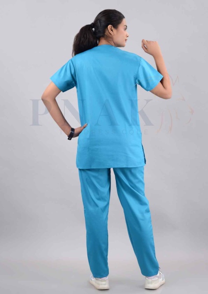 Scrub Suit Lycra Turquoise  Scrub Suit Lycra She
