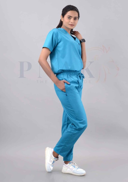 Scrub Suit Lycra Turquoise  Scrub Suit Lycra She