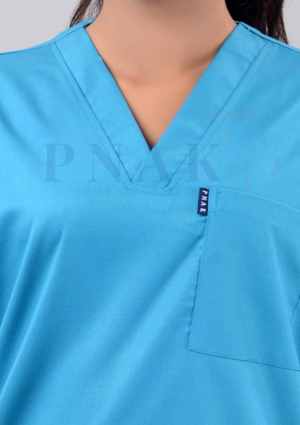 Scrub Suit Lycra Turquoise  Scrub Suit Lycra She