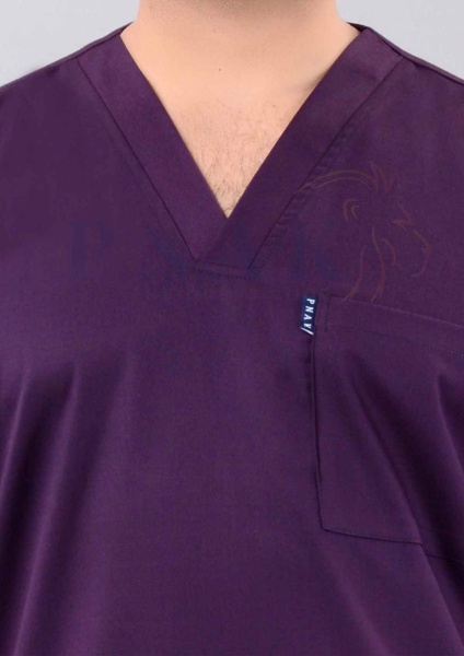 Scrub Suit Lycra Wine Scrub Suits Lycra