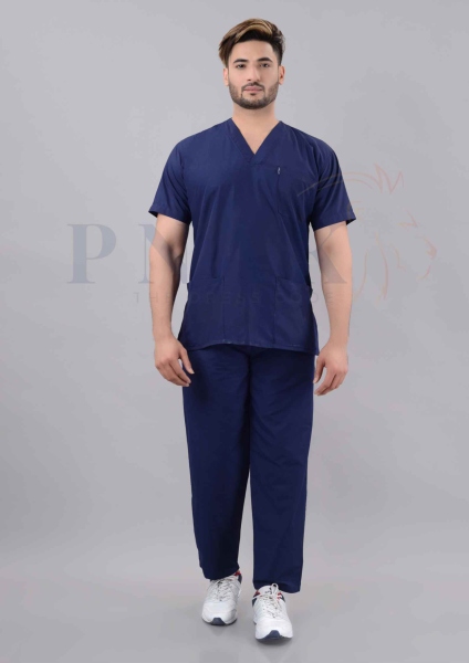 Scrub Suit Ramco Deep Blue  Scrub Suit Economy
