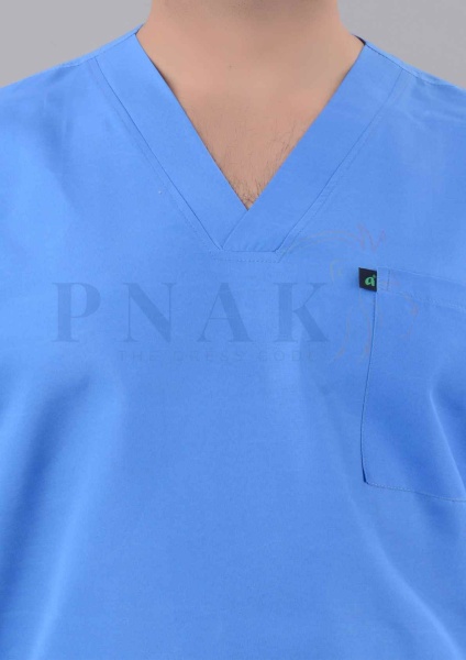 Scrub Suit Ramco Sky Blue  Scrub Suits - MEN