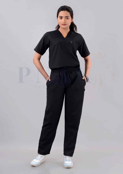 Scrub Suits Classic Black  Scrub Suits Classic She