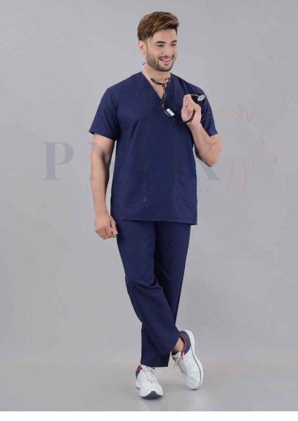 Scrub Suits Classic  Deep Blue Scrub Suits Classic