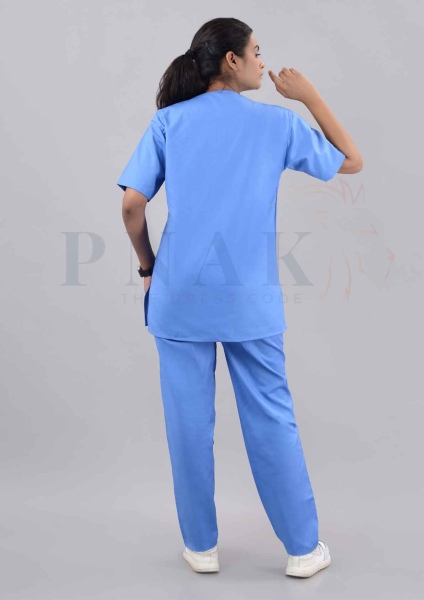 Scrub Suits Classic Sky Blue Scrub Suits Classic She