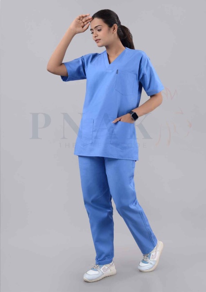 Scrub Suits Classic Sky Blue Scrub Suits Classic She