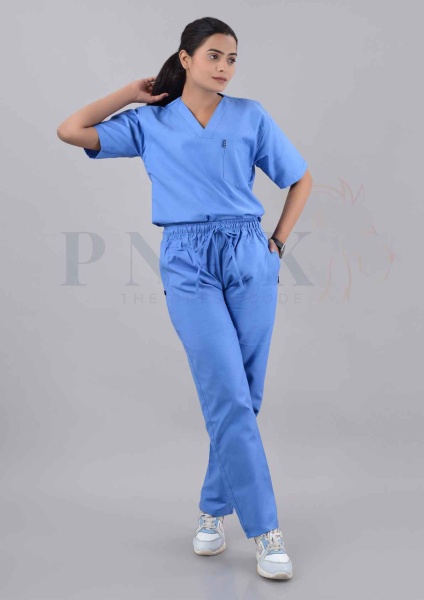Scrub Suits Classic Sky Blue Scrub Suits Classic She