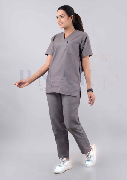 Scrub suits classic steel grey  Scrub Suits Classic She
