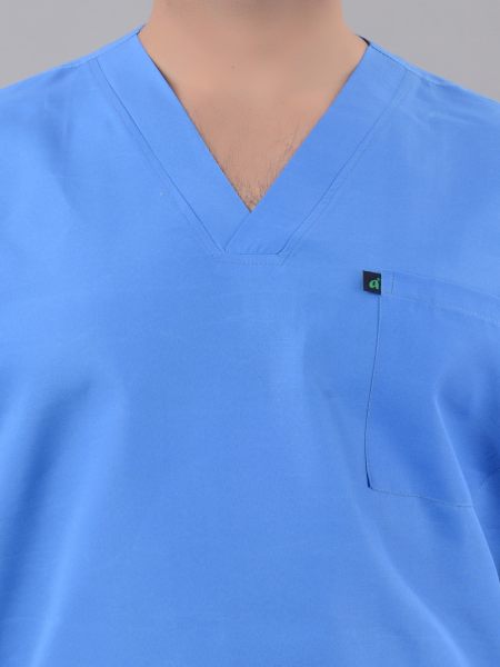 Scrub Suits Yogi Sky  Blue Scrub Suit Economy