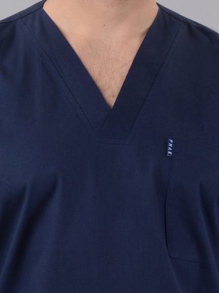 Scrub Suits Lycra Deep Blue  Scrub Suits Lycra