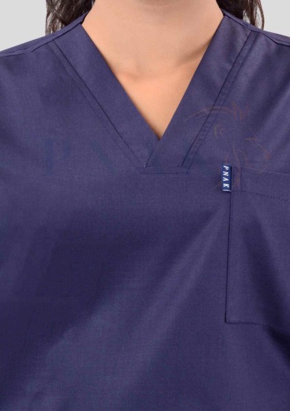 Scrub Suits Lycra Deep Blue  Scrub Suit Lycra She