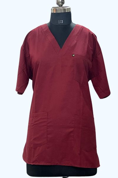 Scrub Suits Ramco Maroon Scrub Suit - Offers