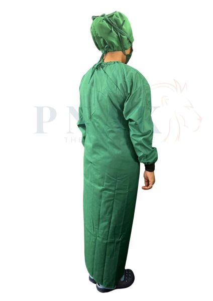Wrap Around Surgeon Gown Green Surgeon Gowns